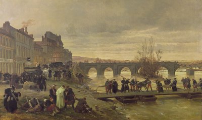 The Ambulance de la Presse at Joinville during the Siege of Paris by Alfred Charles Ferdinand Decaen